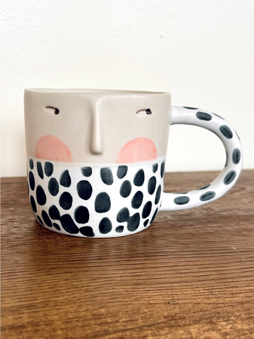 Anthropologie Art Fotini Tikkou Ceramic Mug Collector Sold Out !